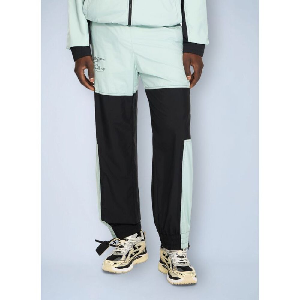 Off-White Men Marker Cuffed Slouchy Trackpants